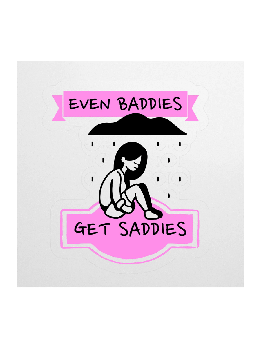 Baddies & SaddiesKiss Cut Stickers product image (2)