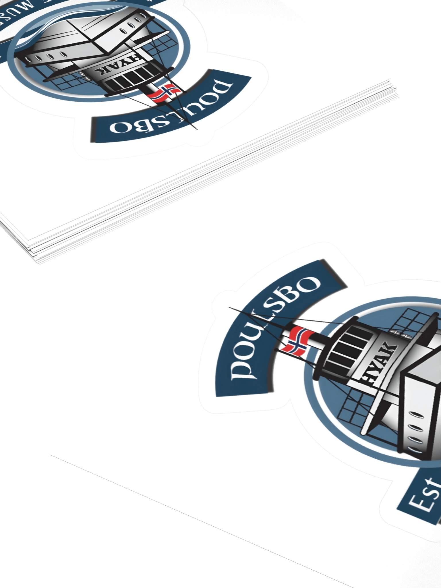 Hyak Ship Logo Kiss Cut Stickers product image (10)