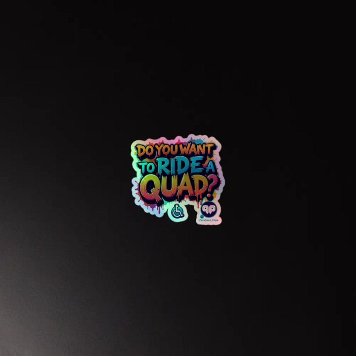 Ride a Quad Sticker! product image (4)
