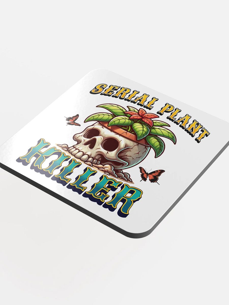 Serial Plant Killer Skull Planter Coaster Set product image (4)