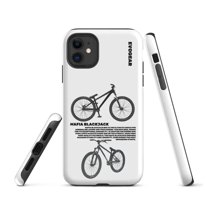 White Blackjack iPhone Case product image (1)