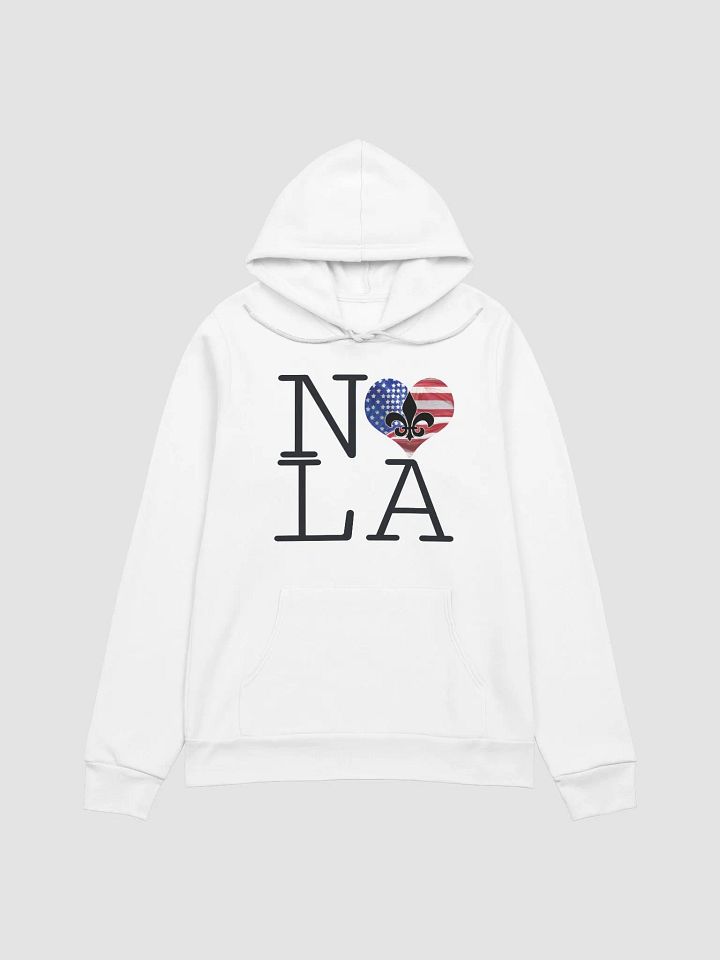 I LOVE NOLA **SUPERSOFT BIGSHOT HOODIE** (USA HEART) product image (3)