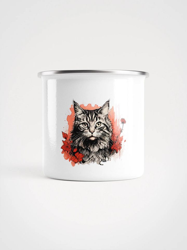 Feline Fantasy Enamel Mug product image (1)