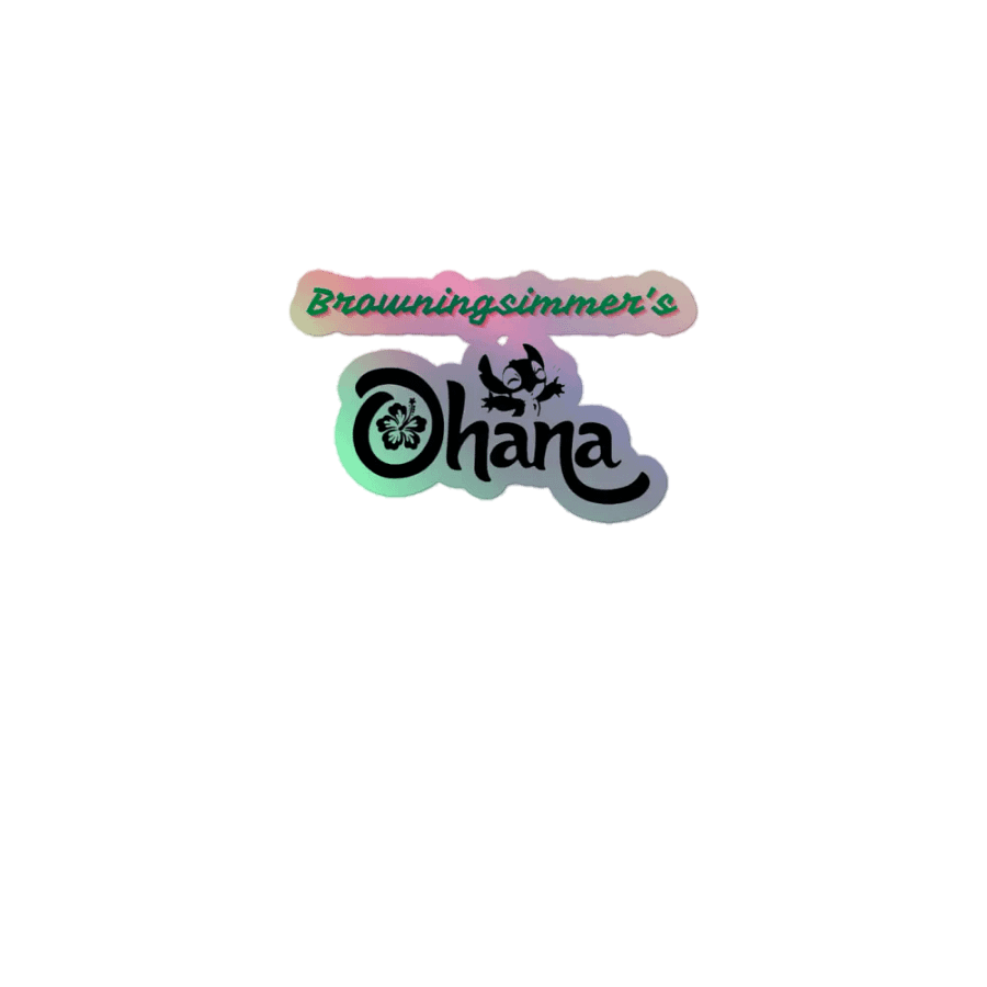 BrowningSimmer Ohana Colorful Stickers product image (1)