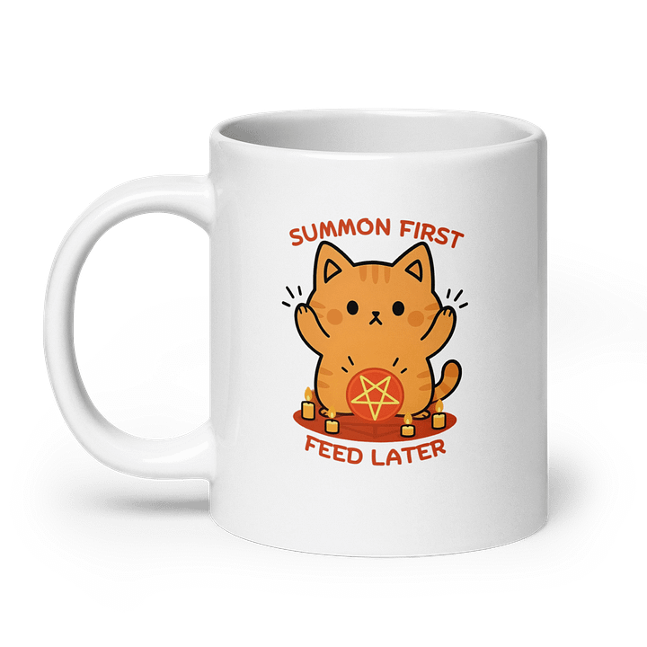 Kawaii Cat Summoning Ritual – Cute Spooky Magical Kitty Design product image (8)