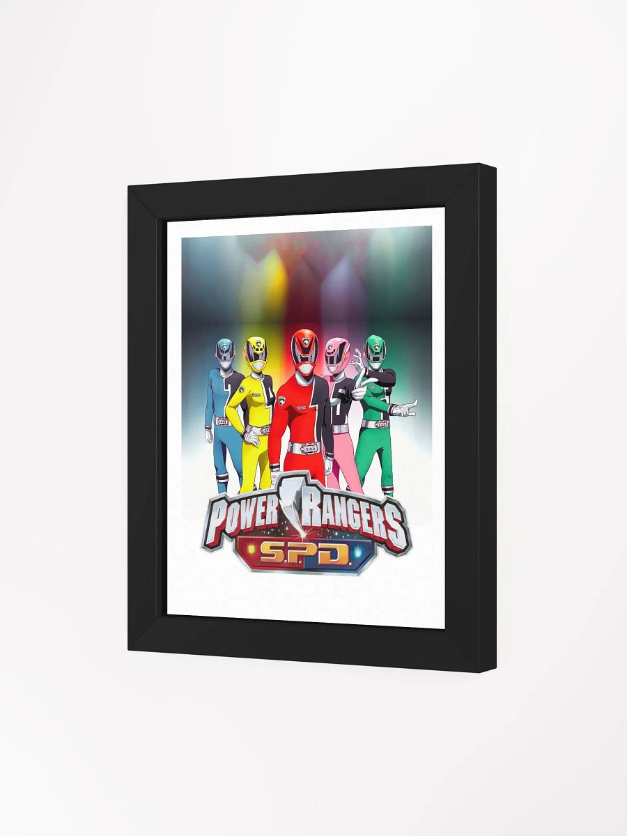 Colorful Power Rangers Lineup Matte Poster product image (26)