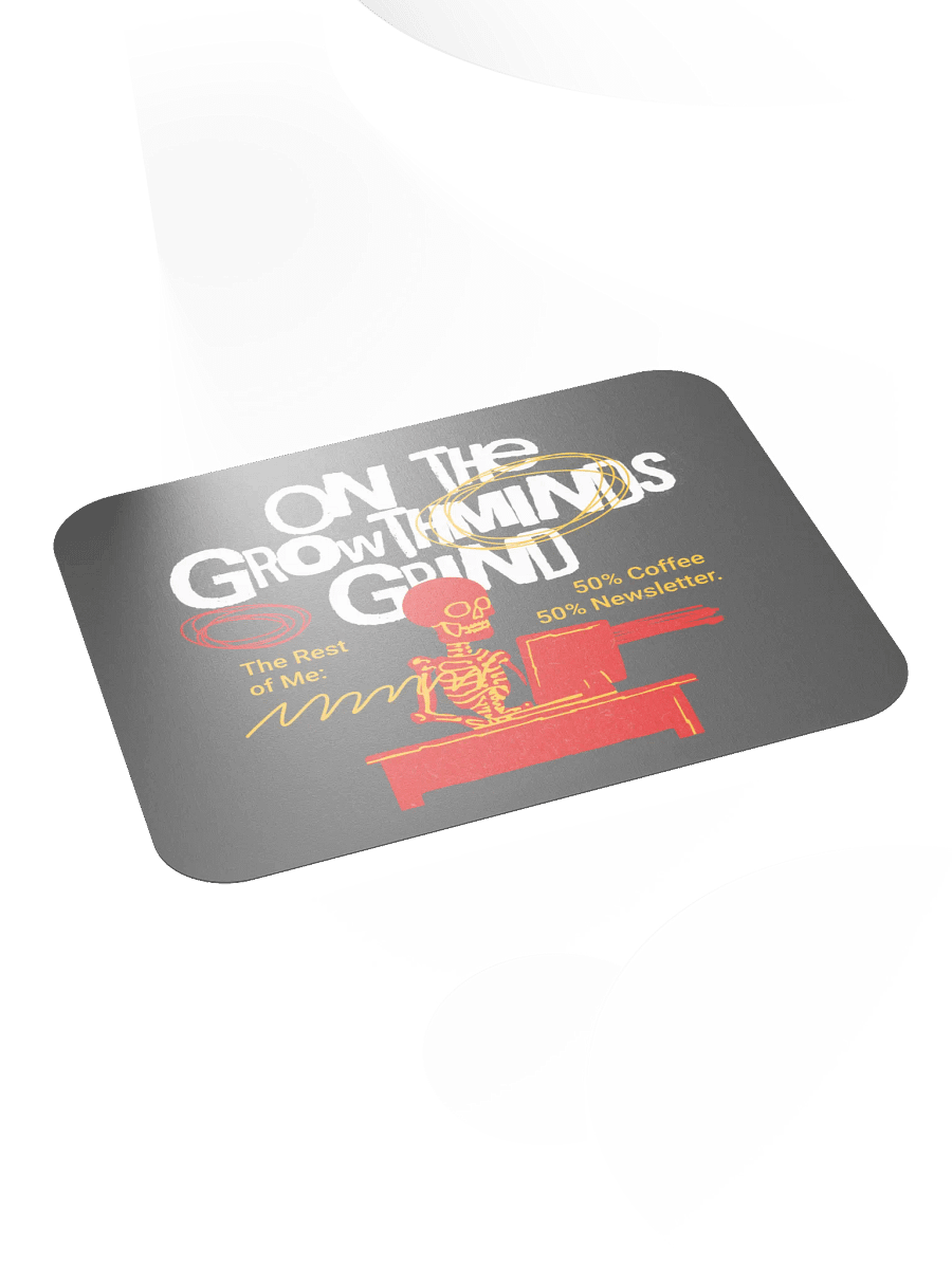 On The GrowthMinds Grind [Mouse Pad] product image (5)