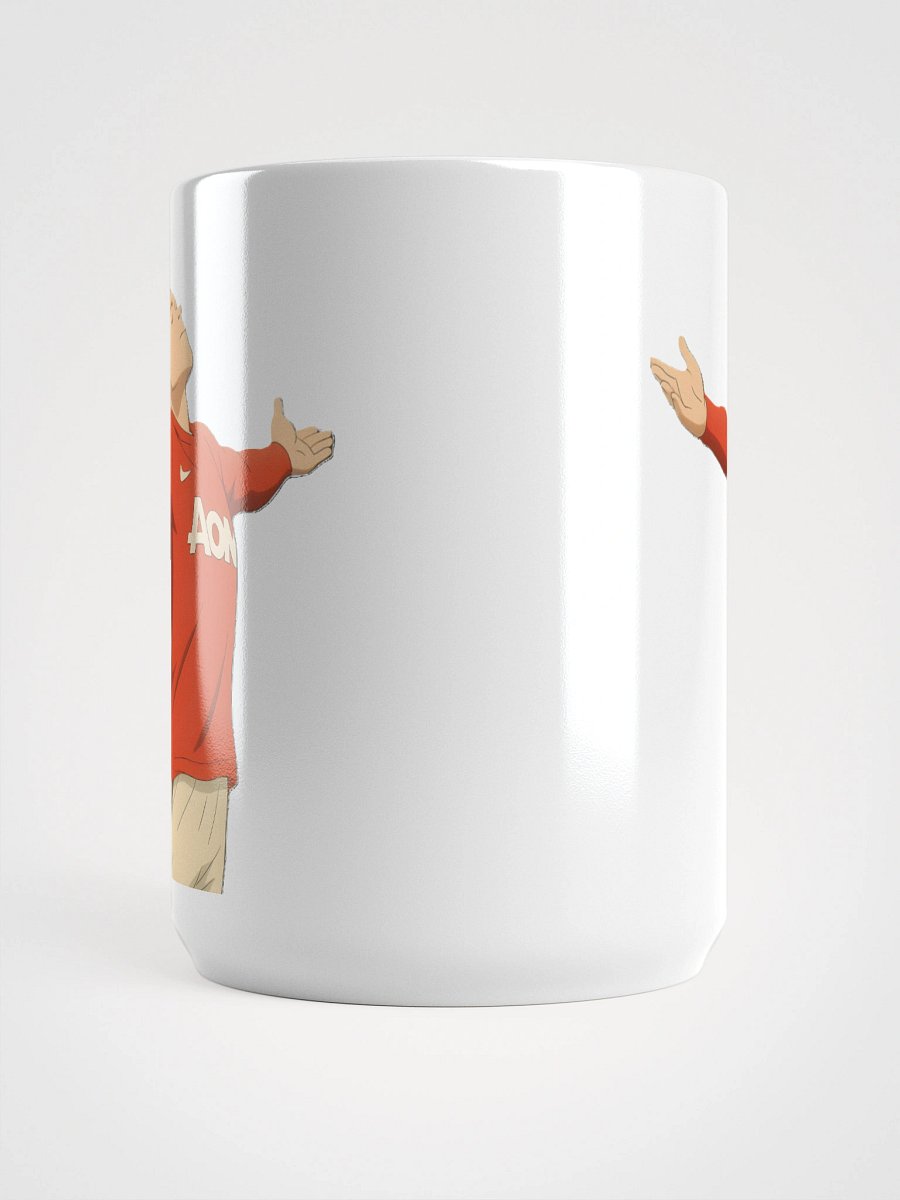 Glossy Mug - Wayne Rooney Goal Celebration - Iconic Moment - Manchester United (Various Colours) product image (5)