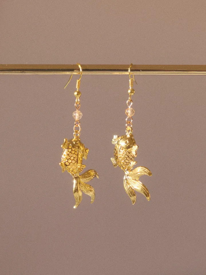 Golden flow - Citrine earrings product image (2)
