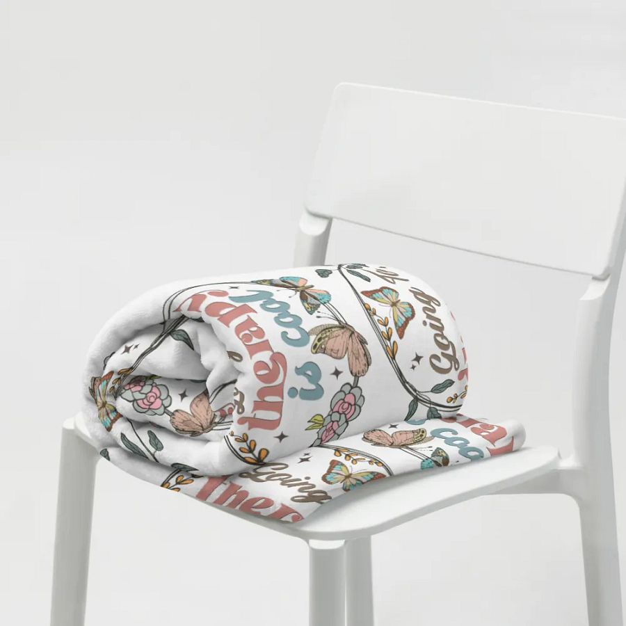Going To Therapy Is Cool Blanket product image (7)
