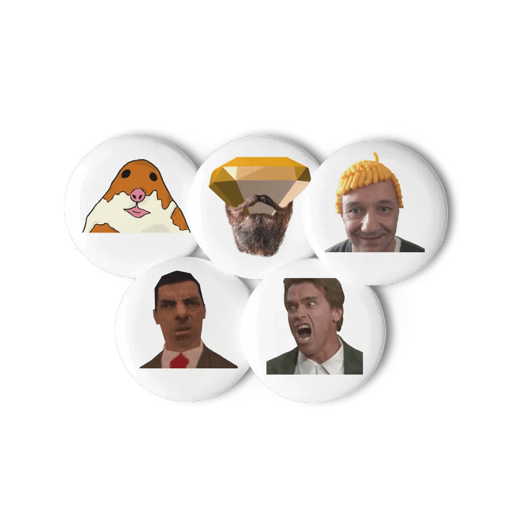 Pin Badges Set 3 product image (1)