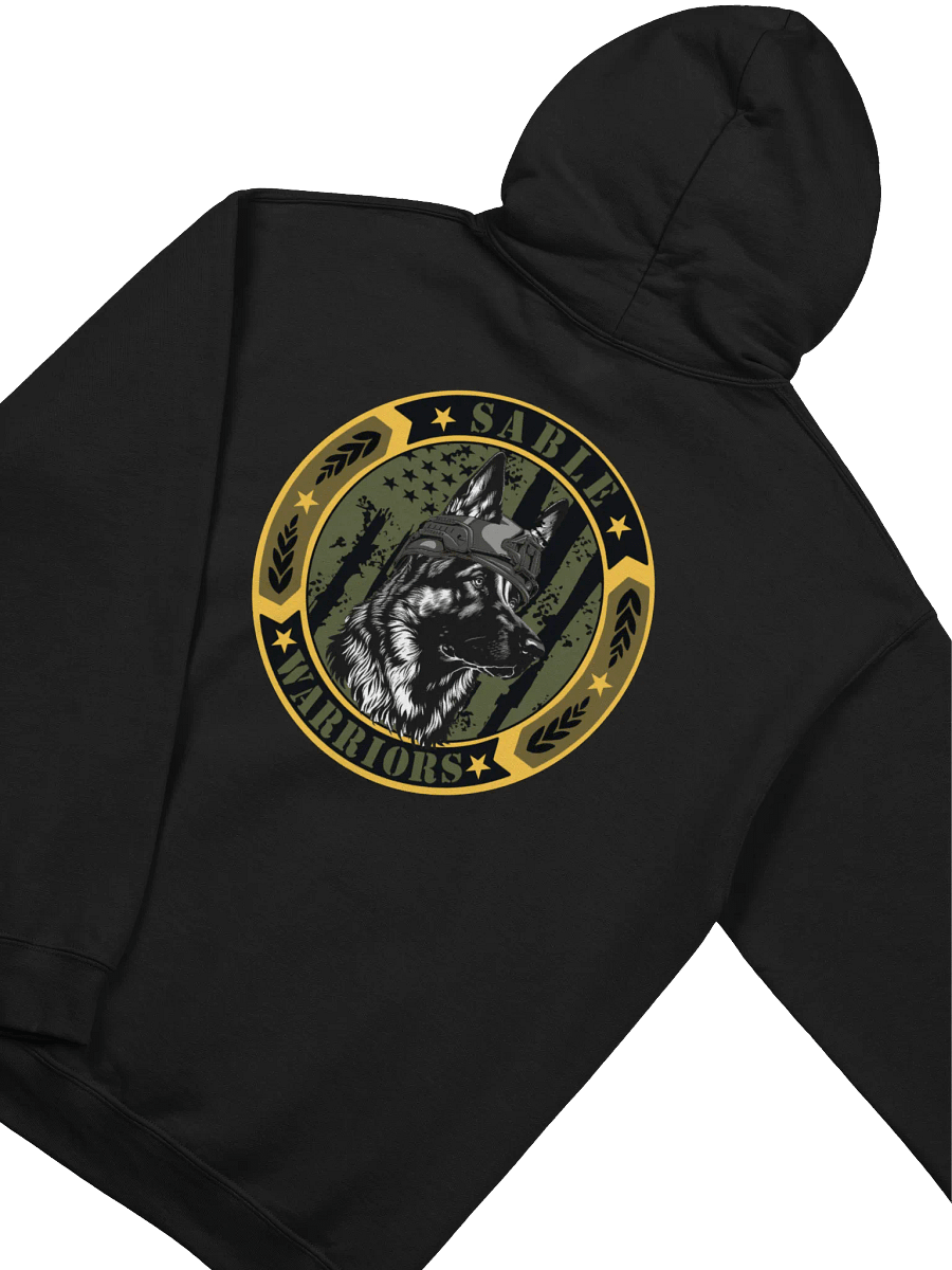 Sable Warriors Veteran Service Dog Hoodie: Helps Pair Veterans With A Service Dog product image (4)