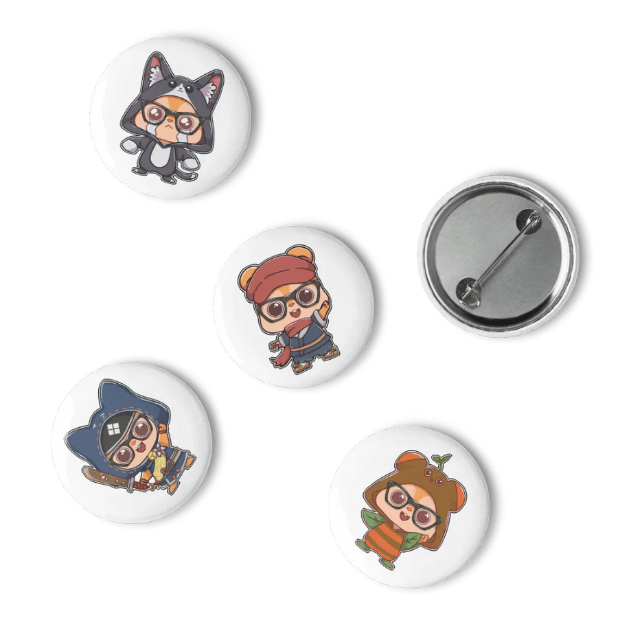 Kuma Cosplay Pins Set 002 product image (10)