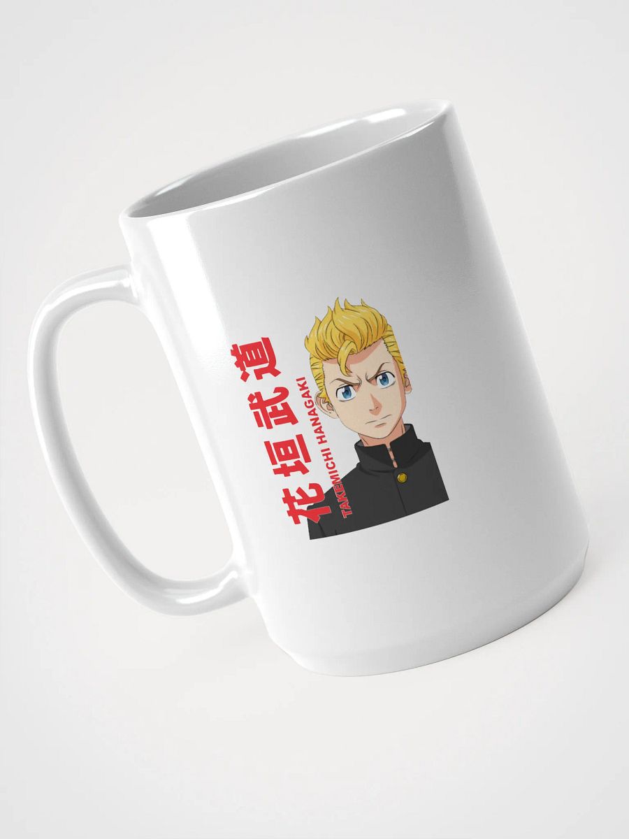 TAKEMICHI HANAGAKI - White Glossy Mug | Tokyo Revengers product image (3)