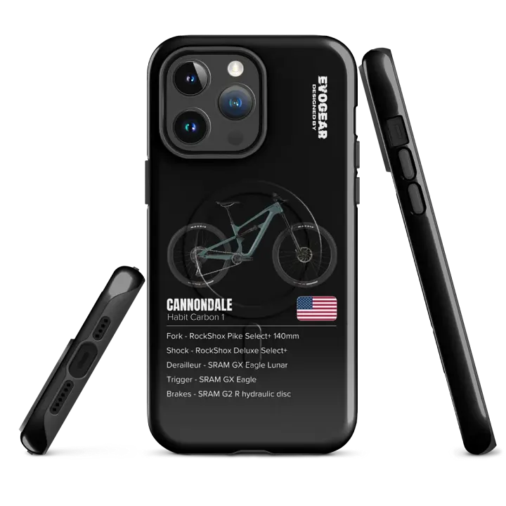 Black Cannondale Habit Carbon 1 iPhone MagSafe Case 2.0 product image (4)