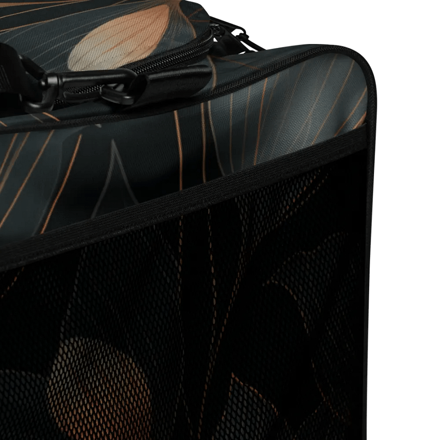 Golden Botanical Elegance Duffle Bag product image (10)