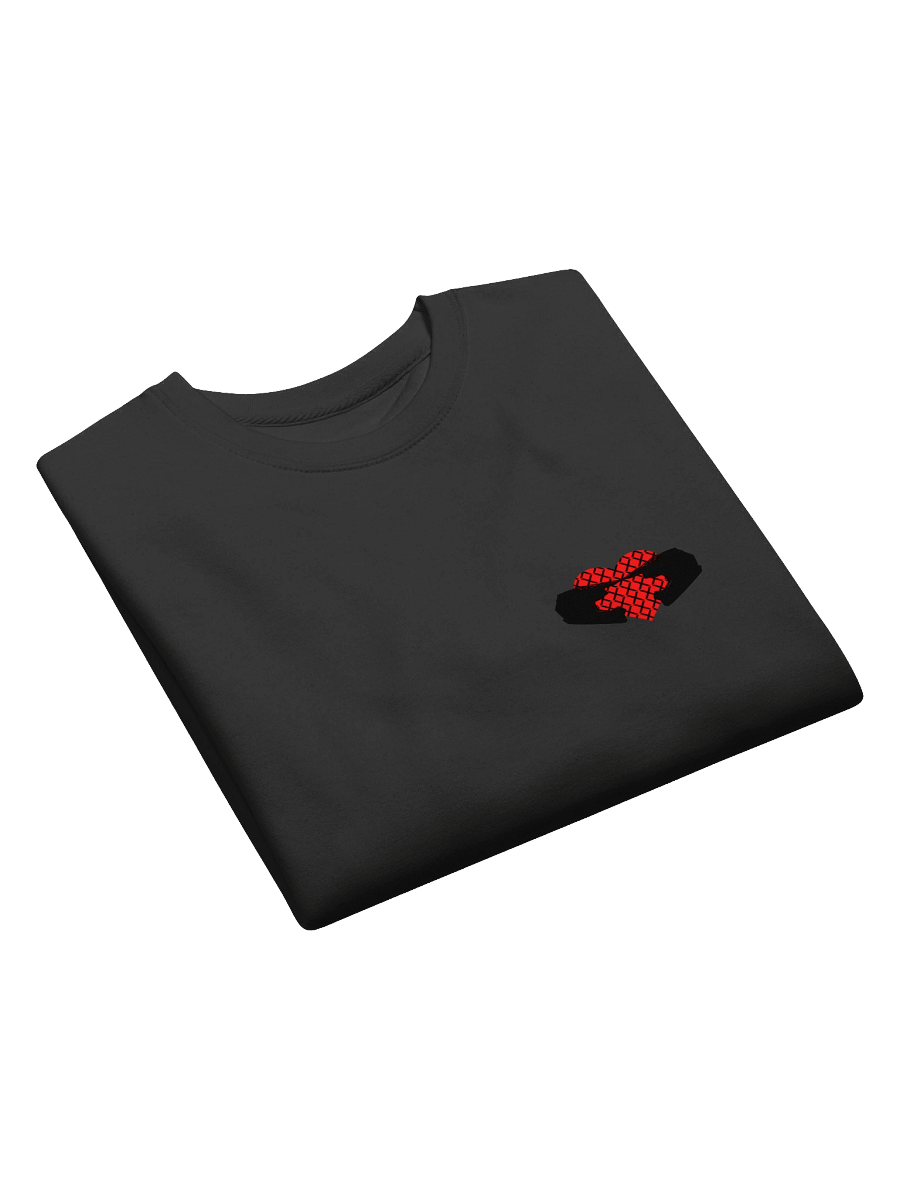 Matching Off-Road Helmet Heart (Black-Right) | Crewneck product image (3)