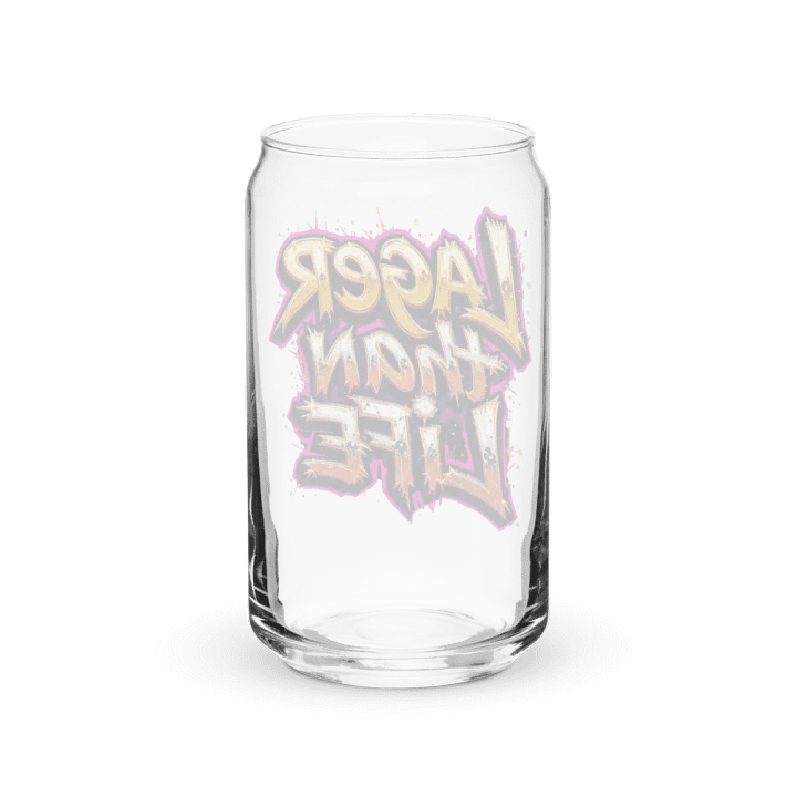 Lager Than Life Can-Shaped Glass product image (6)