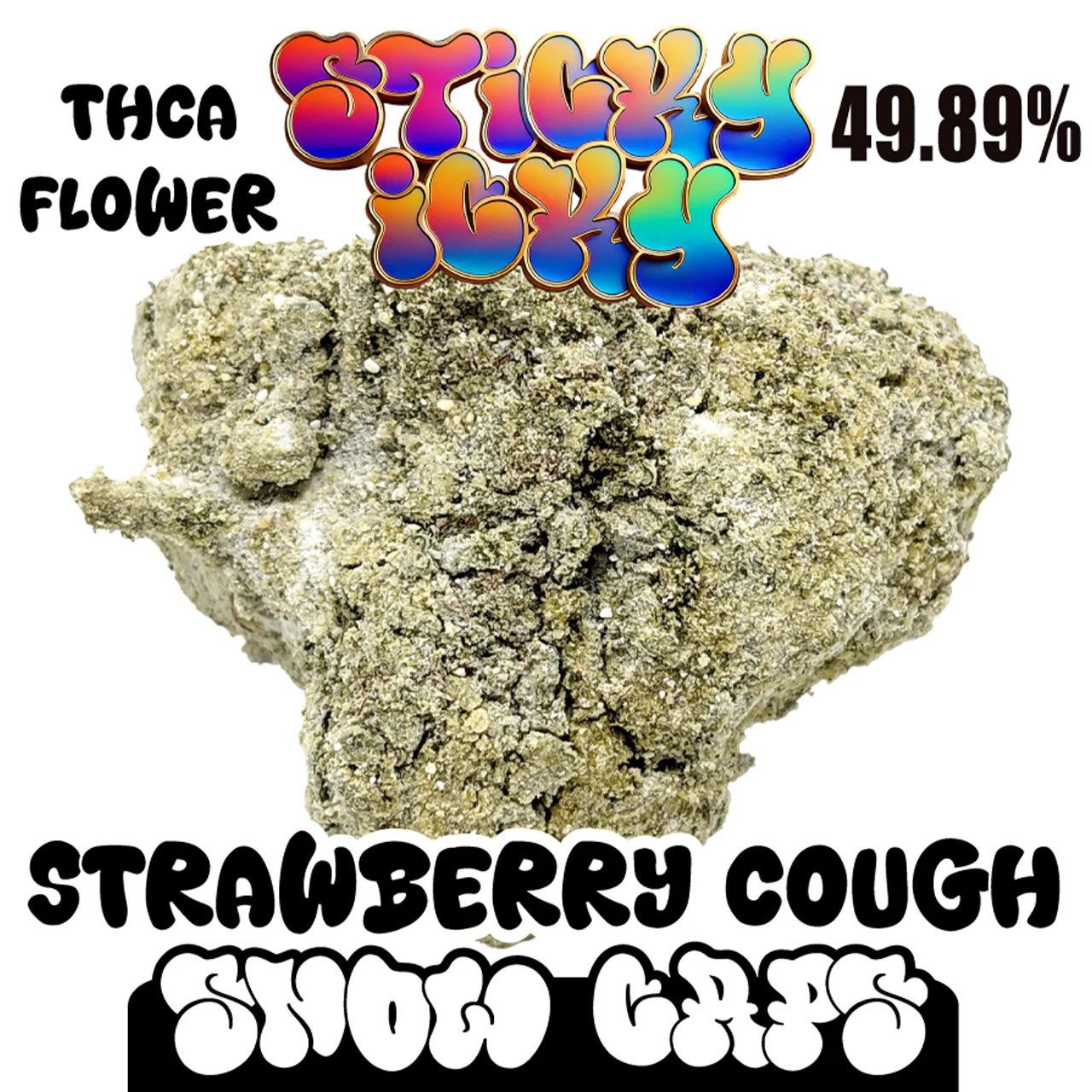 Sticky Icky - THCA Snow Caps Flower - 1/4lb & 1lb product image (3)