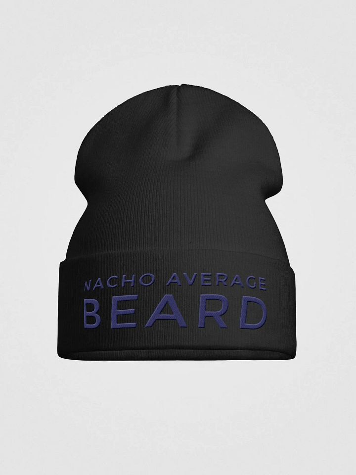 Nacho Average Beard Cotton Blend Beanie product image (1)