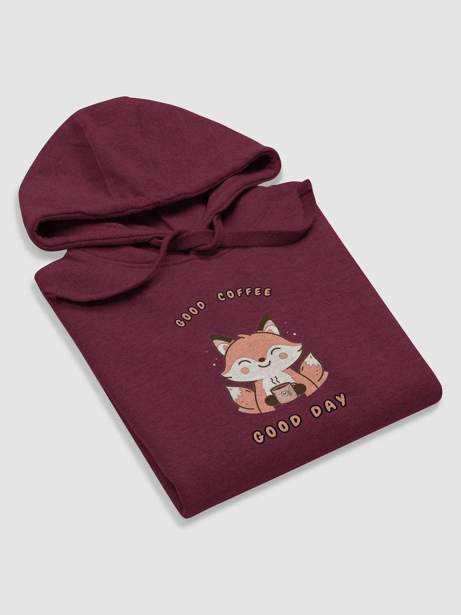 Smiling Fox Coffee Lover Hoodie product image (3)
