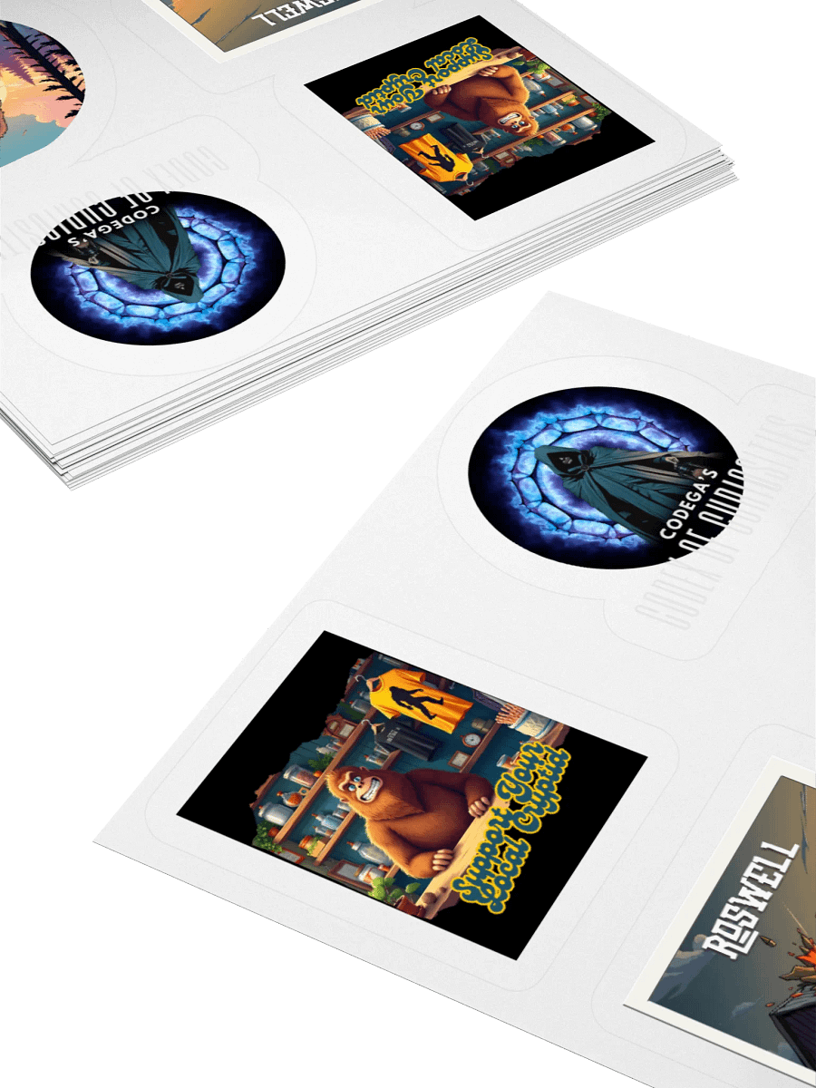 Mystical Cryptid Sticker Collection product image (10)