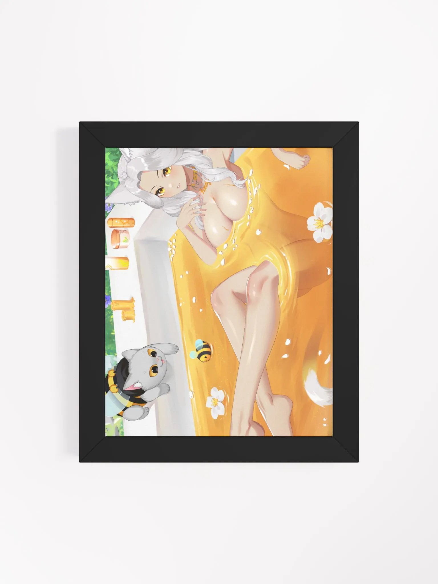 Leelaabee Honey Bath Framed Illustrated product image (61)
