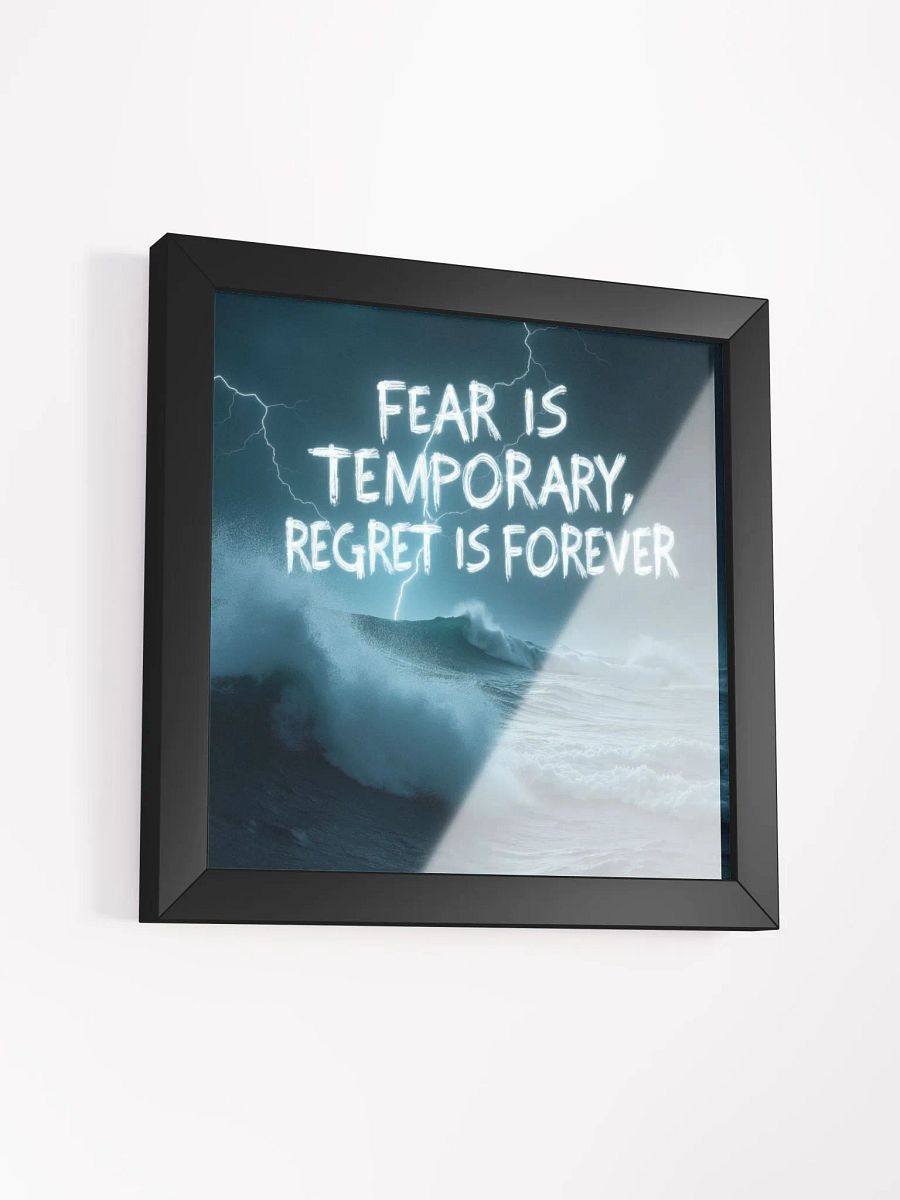 Eternal Courage Matte Ocean Wave Poster product image (38)