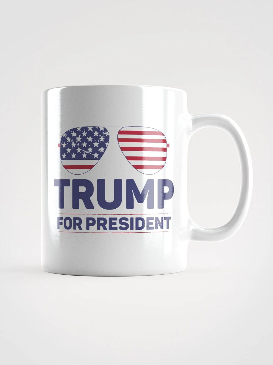 Trump For President Sunglasses Supporter Mug product image (1)