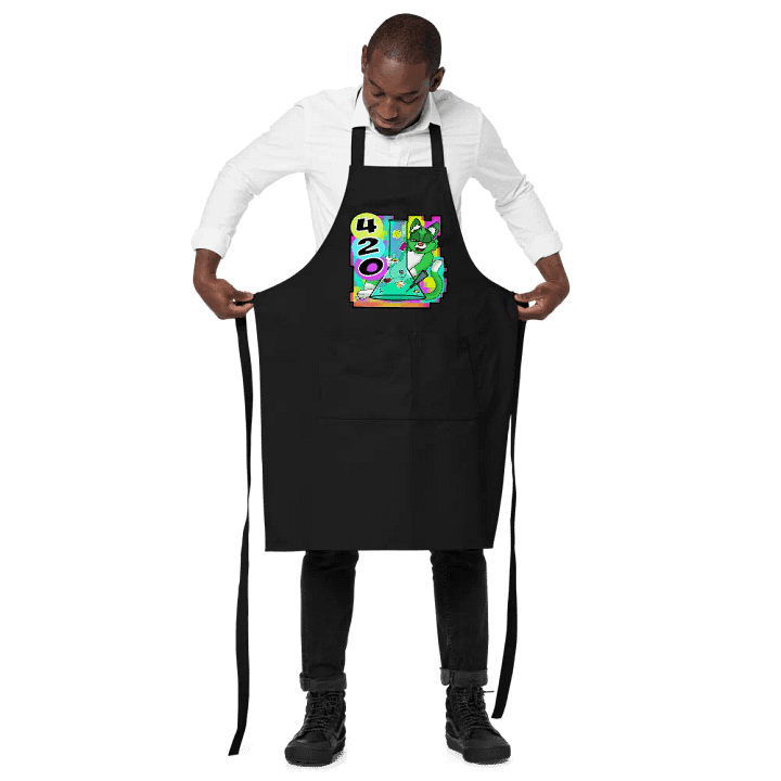 d20 Bong Pinup 2025 Cooking Apron product image (2)