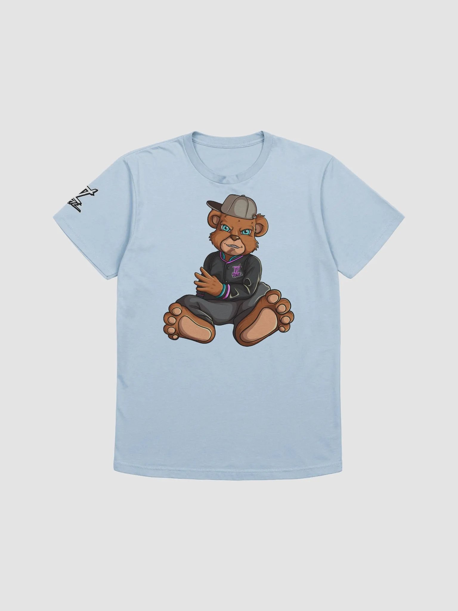 Sitting Bear Light Blue T-Shirt product image (1)