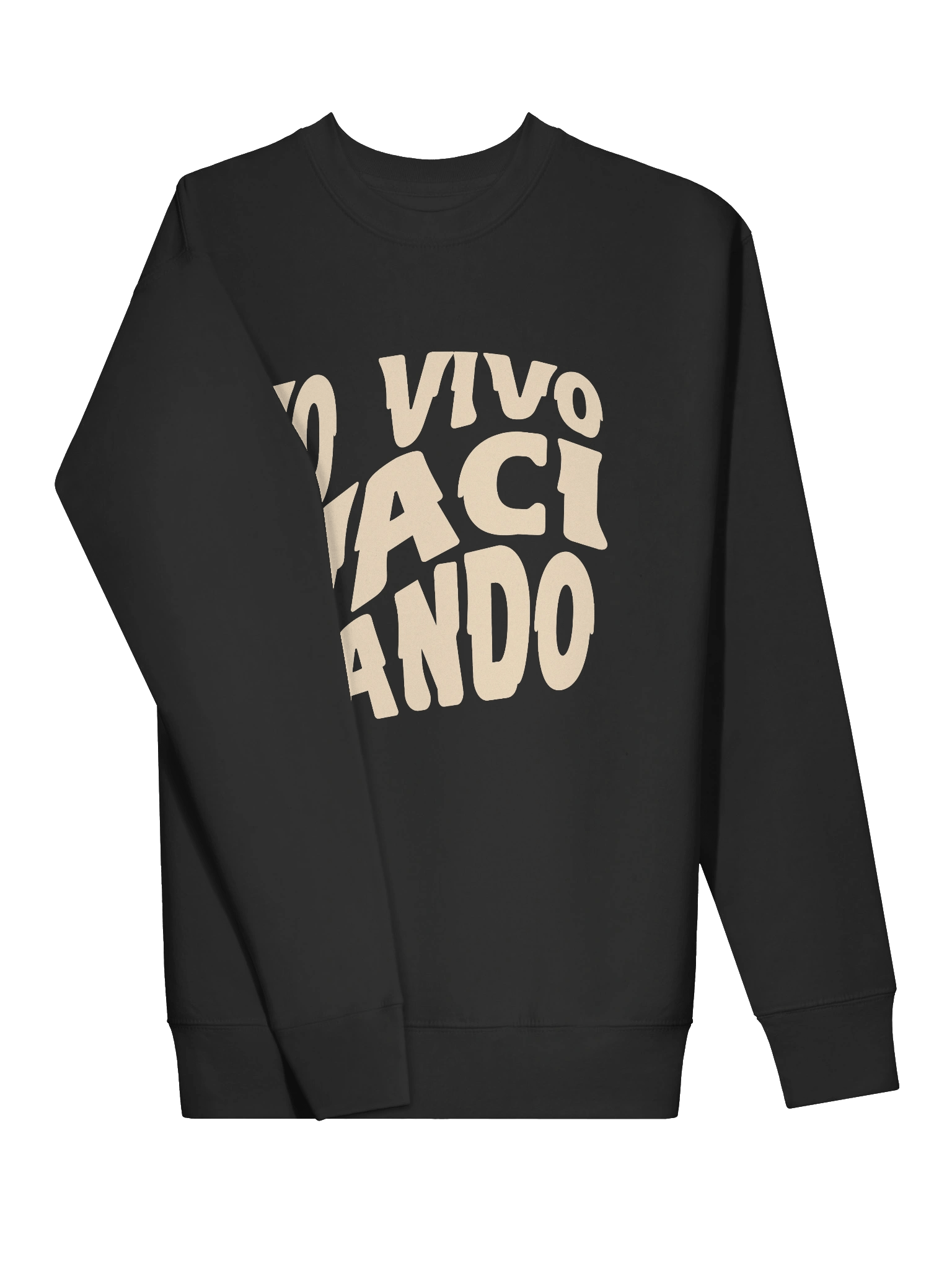 Yo Vivo Vacilando Premium Crewneck Sweatshirt product image (3)