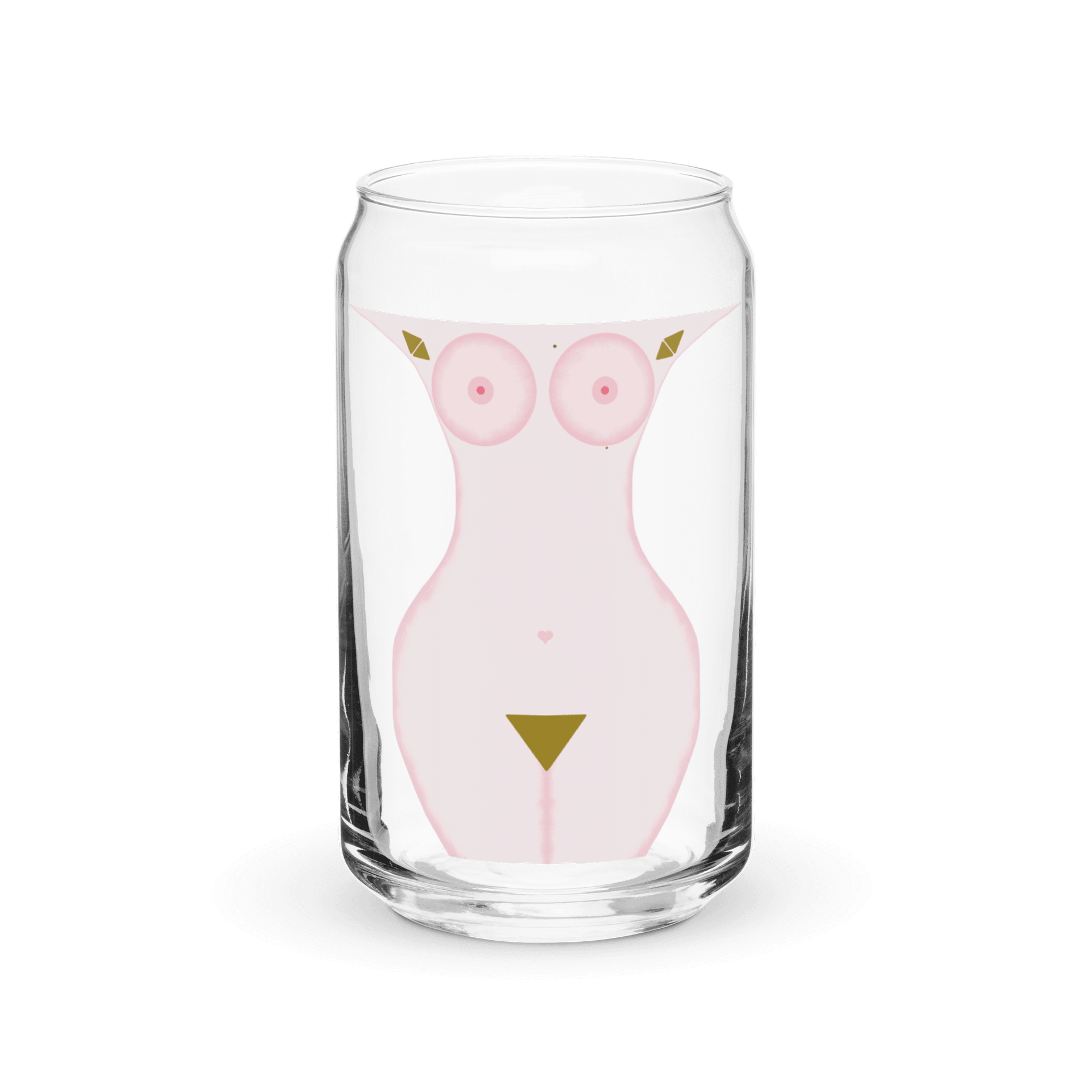 Abstracteros Elegance in a Can: Can-Shaped Glass product image (2)