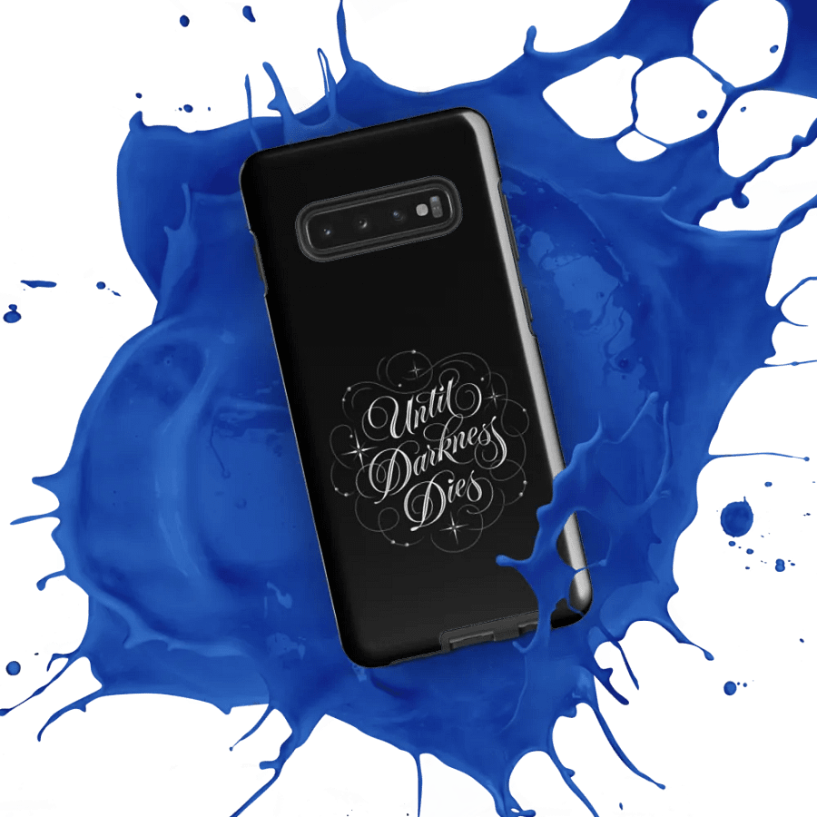 Until Darkness Dies (swirls design) Samsung Case product image (7)