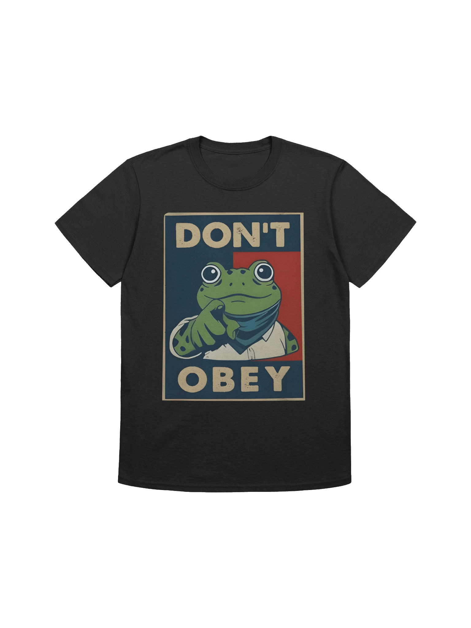 Don’t Obey Frog T-Shirt product image (1)