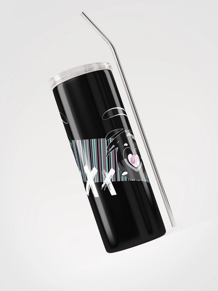 OptimusProcrastinus Eyes Tumbler (Black/White) product image (3)