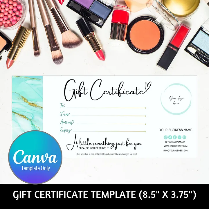 Marina - Gift Certificate Template product image (1)