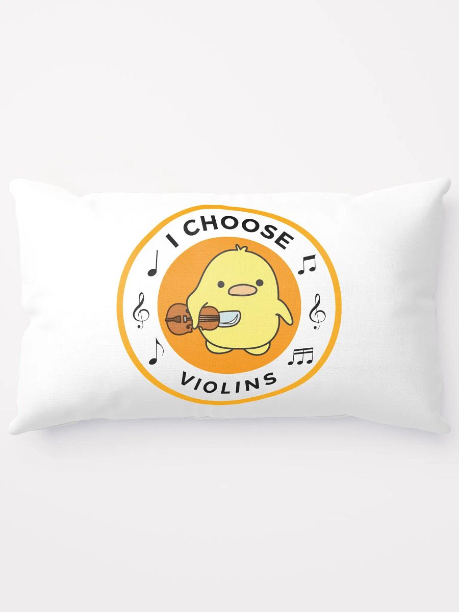 I choose violins All-Over Print Basic Pillow product image (5)