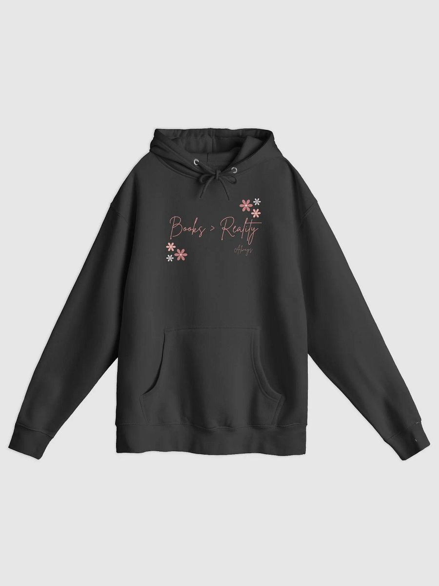 books vs reality hoodie product image (1)