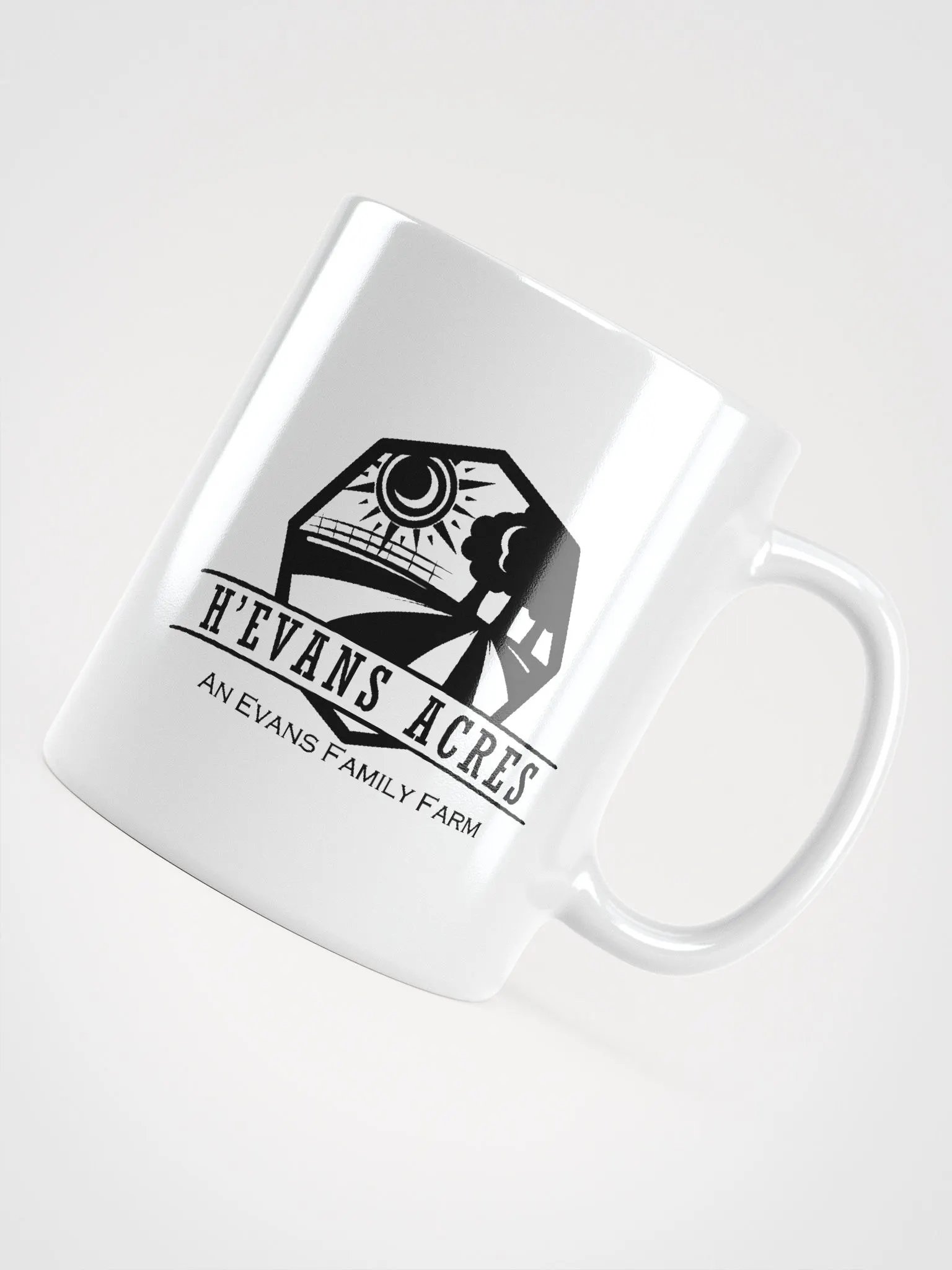 H'Evans Acres White Mug product image (4)