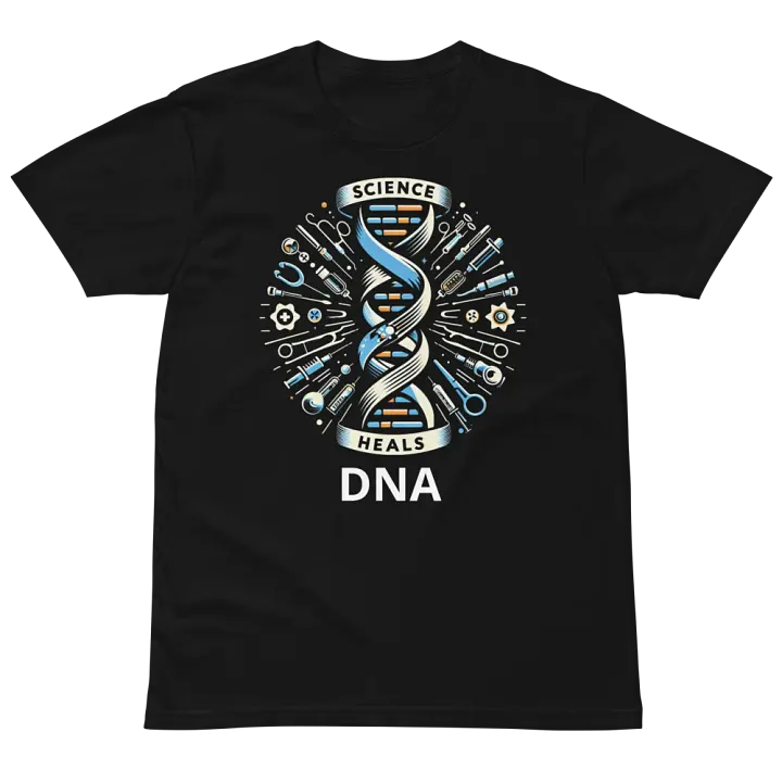 Healing Science DNA Helix T-Shirt product image (2)