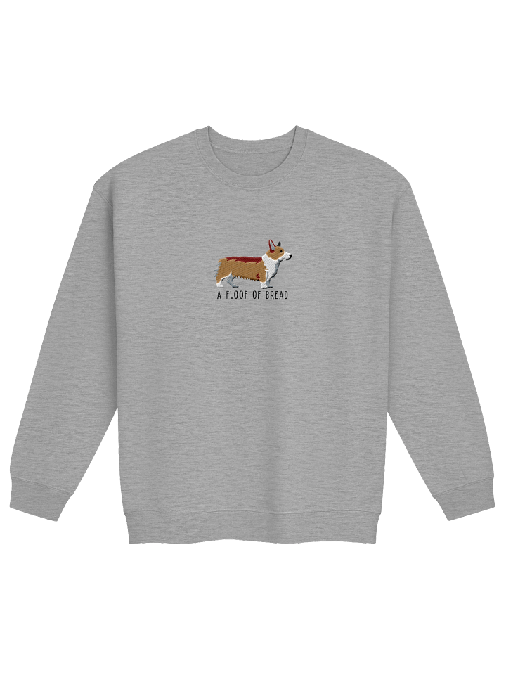A Floof of Bread Sweatshirt (Embroidered) of a Pembroke Welsh Corgi(Tan) product image (17)