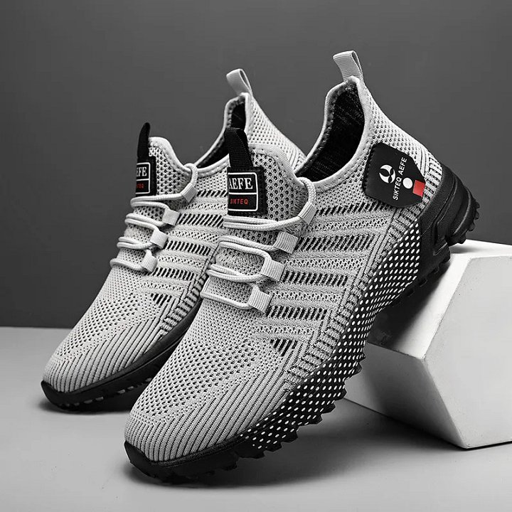 British Style Cool Simple Mesh Sneaker Men product image (1)
