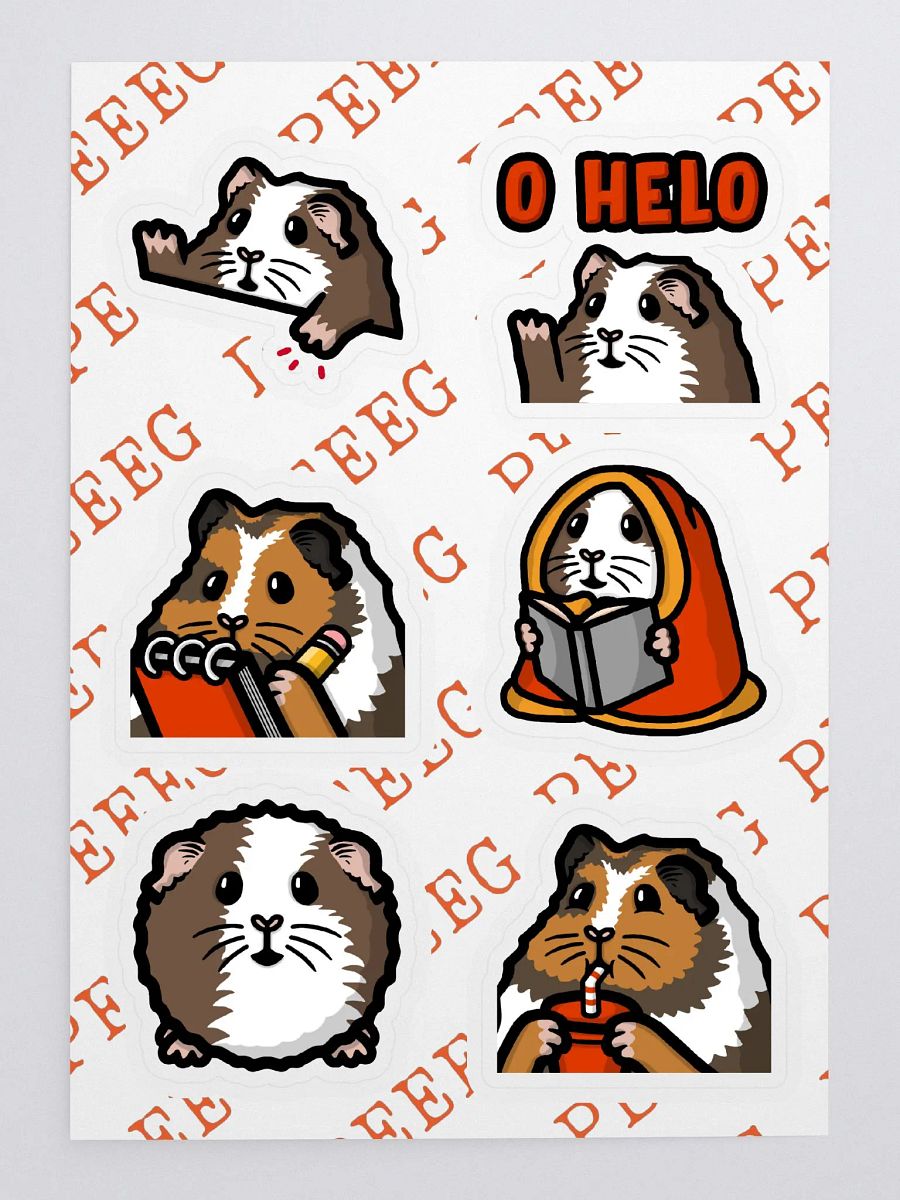 PEEEG sticker sheet product image (3)