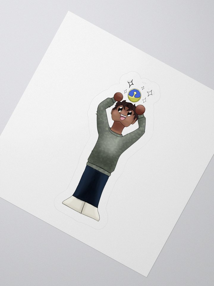 Clock Tiny BDubs Sticker product image (2)