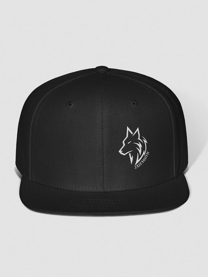 Pixelated Wolf Snapback Cap product image (1)