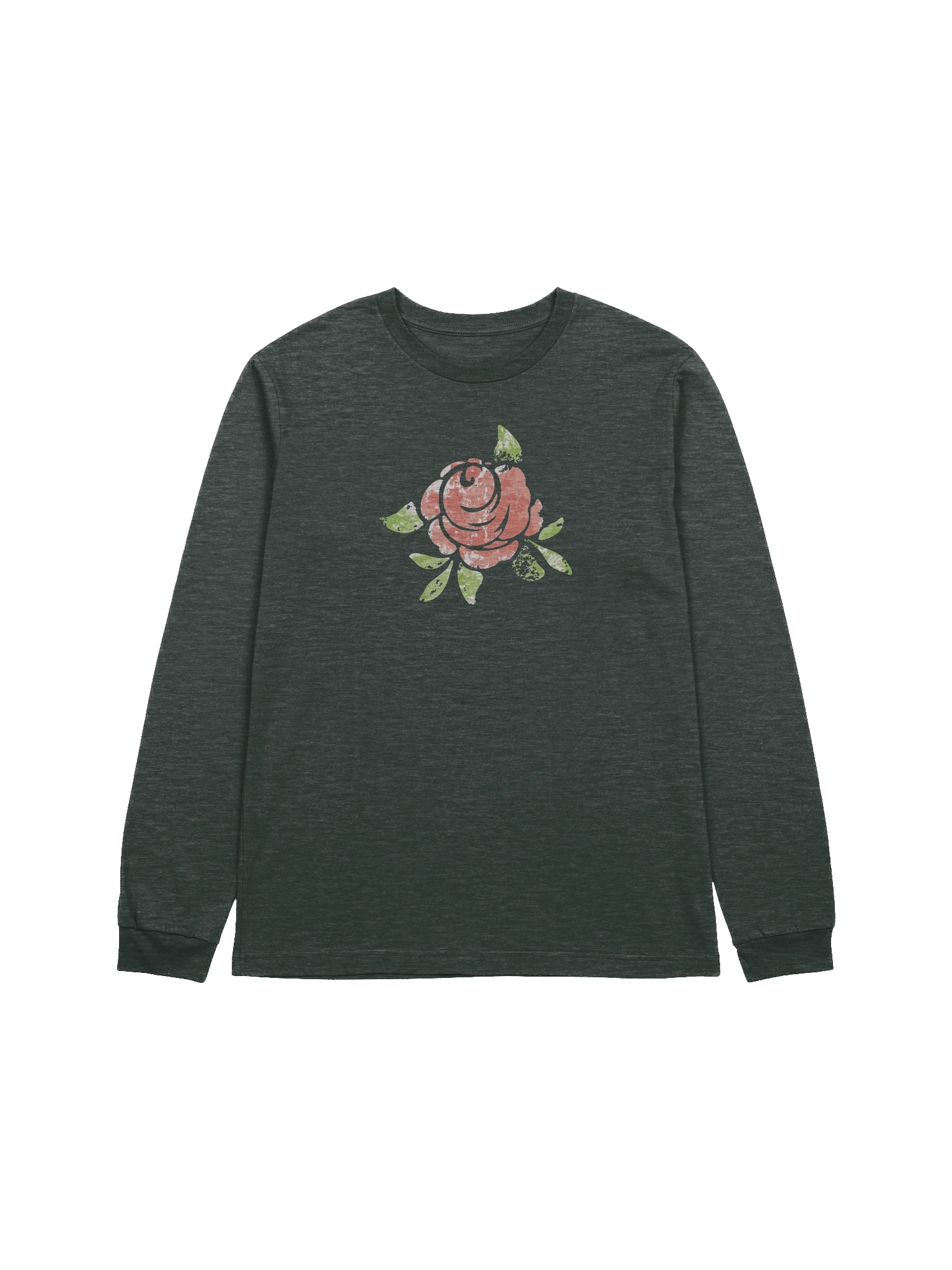 Rose Long Sleeve Super Soft T-Shirt product image (2)