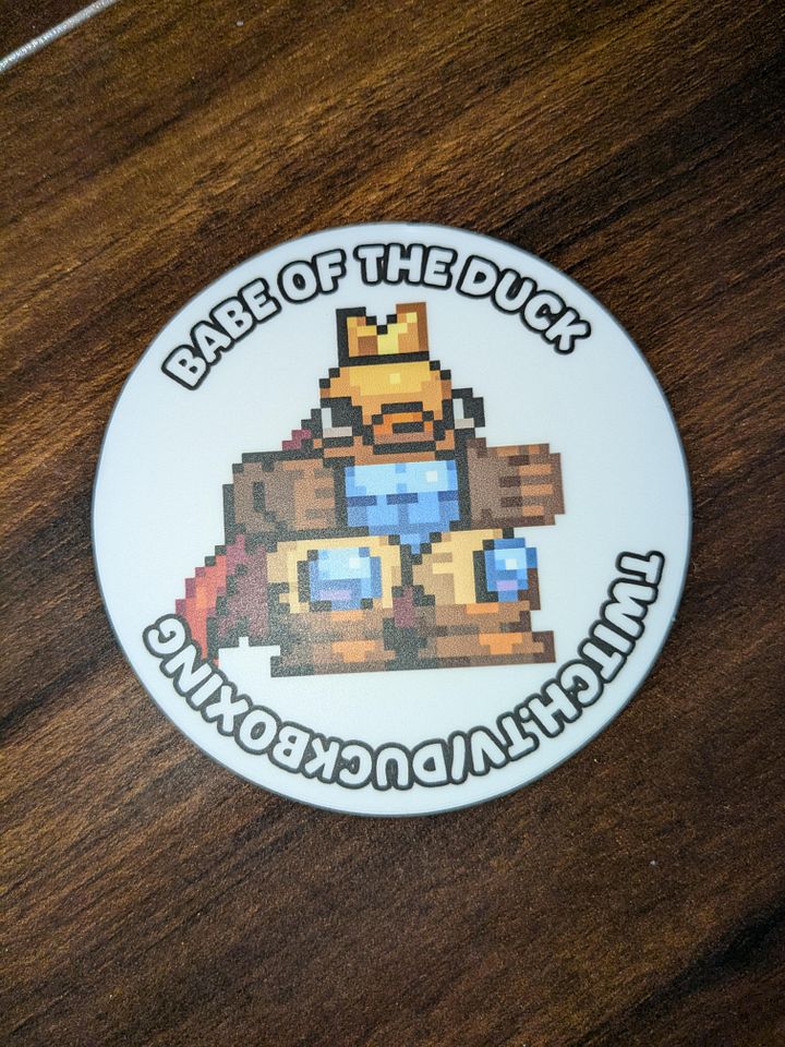 Babe of the Duck Sticker product image (2)