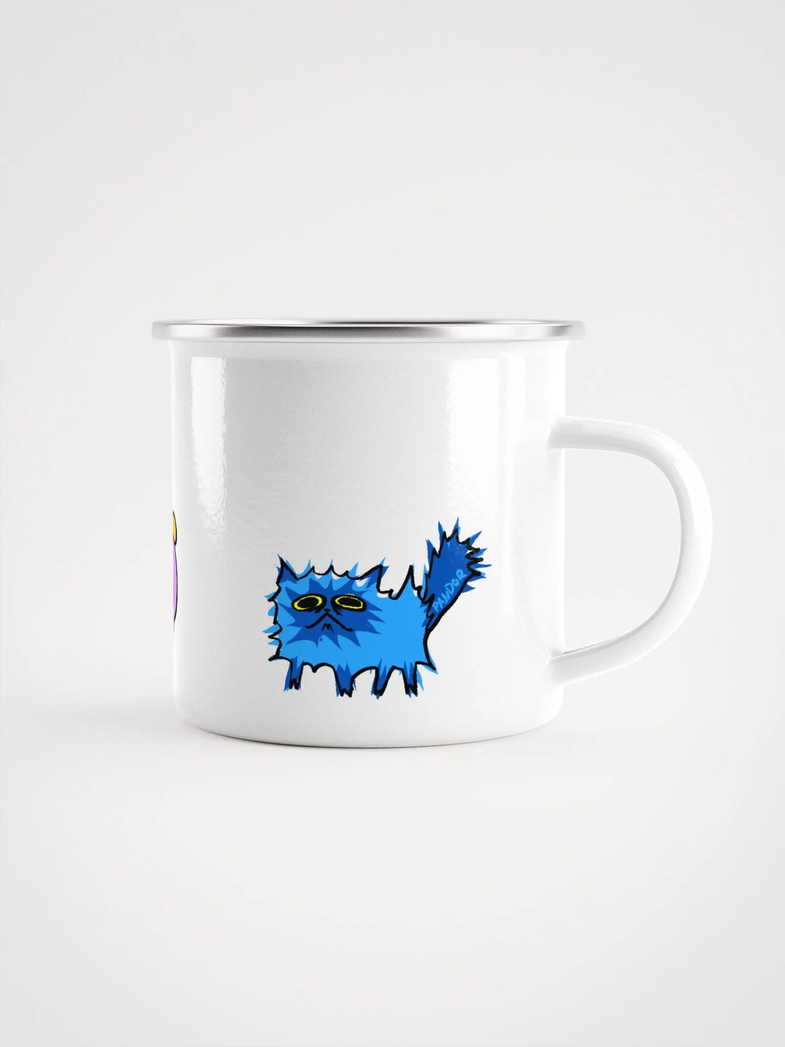Enamel Cup of Skrunkly Scrungled Cats product image (1)