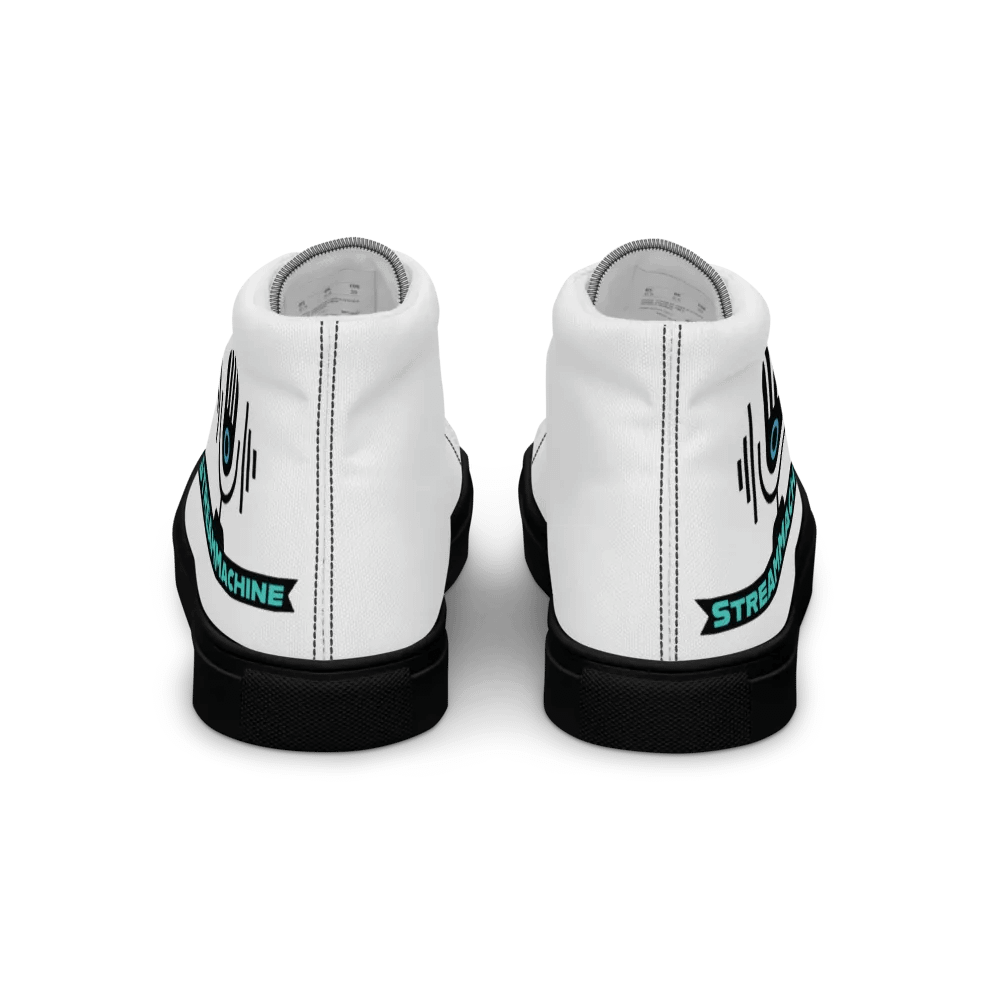 StreamMachine Men's High Top Canvas Shoes product image (3)